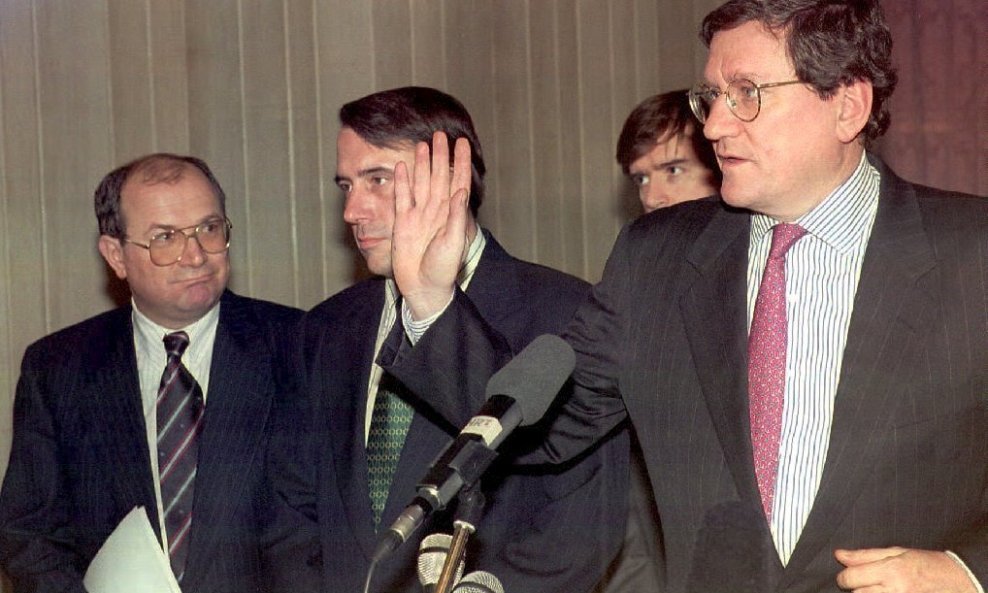 Mate Granić, Peter Galbraith i Richard Holbrooke