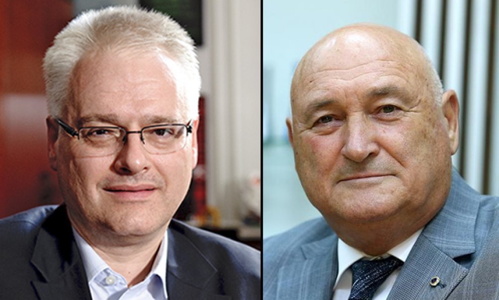 Ivo Josipović i Branko Roglić