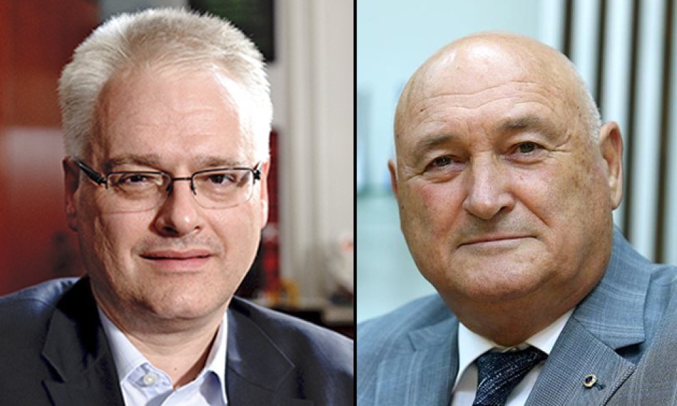 Ivo Josipović i Branko Roglić