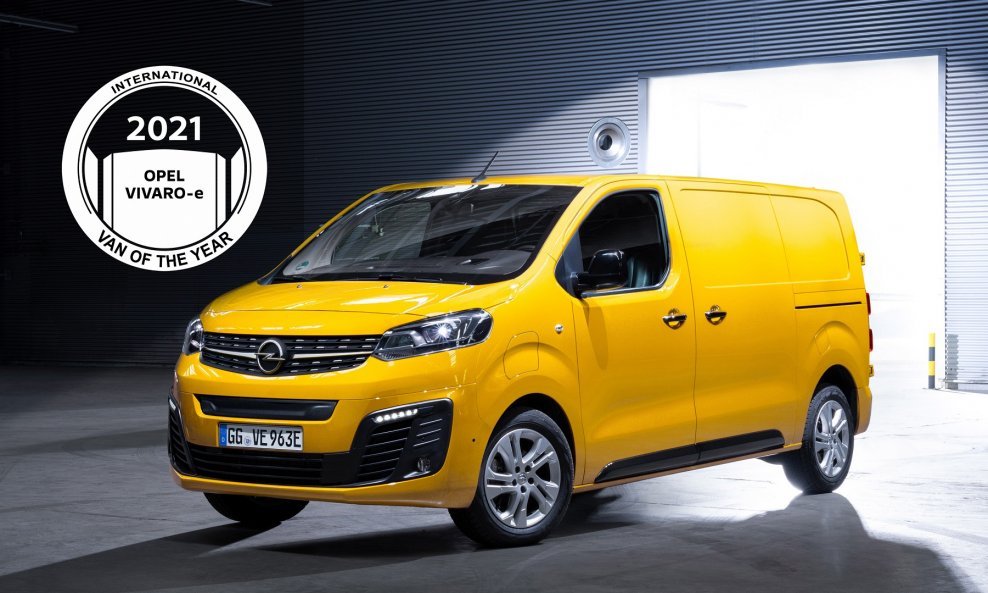 Opel Vivaro-e proglašen međunarodnim dostavnim vozilom za  2021. godinu