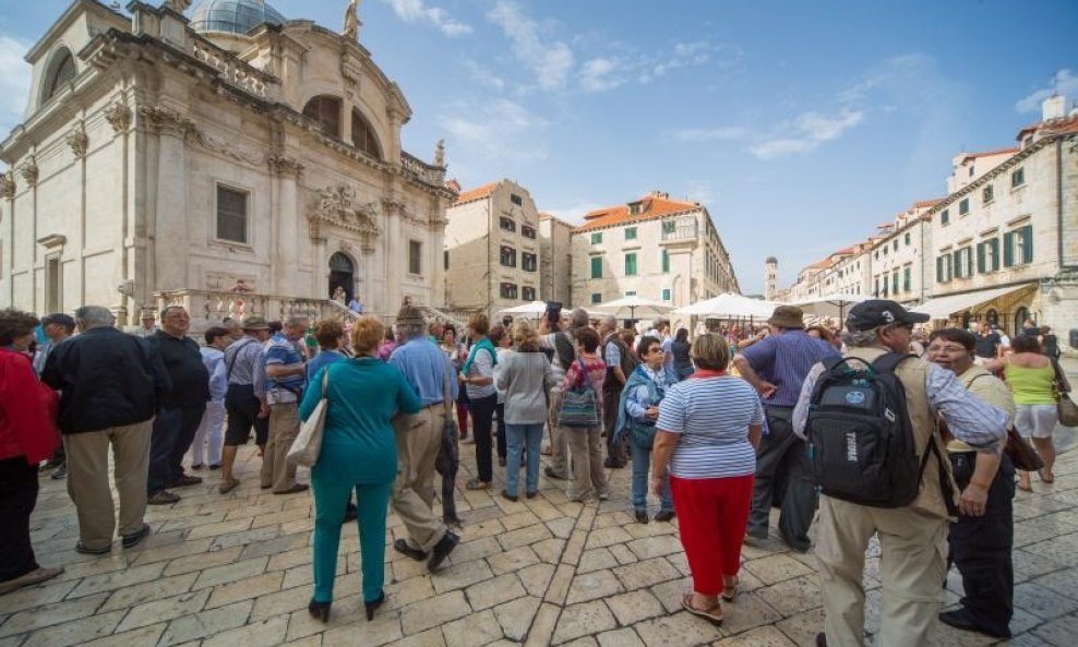 Turisti u Dubrovniku