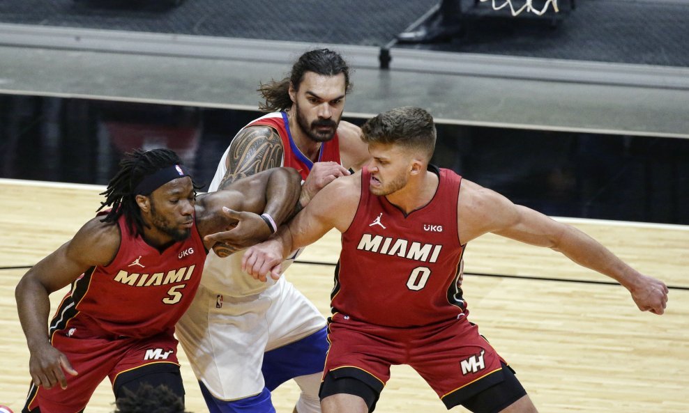 Detalj s utakmice Miami Heat - New Orleans Pelicans