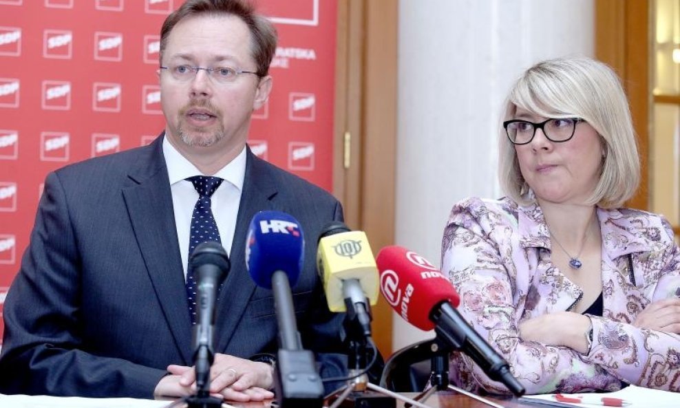 Siniša Varga i Ana Komparić Devčić