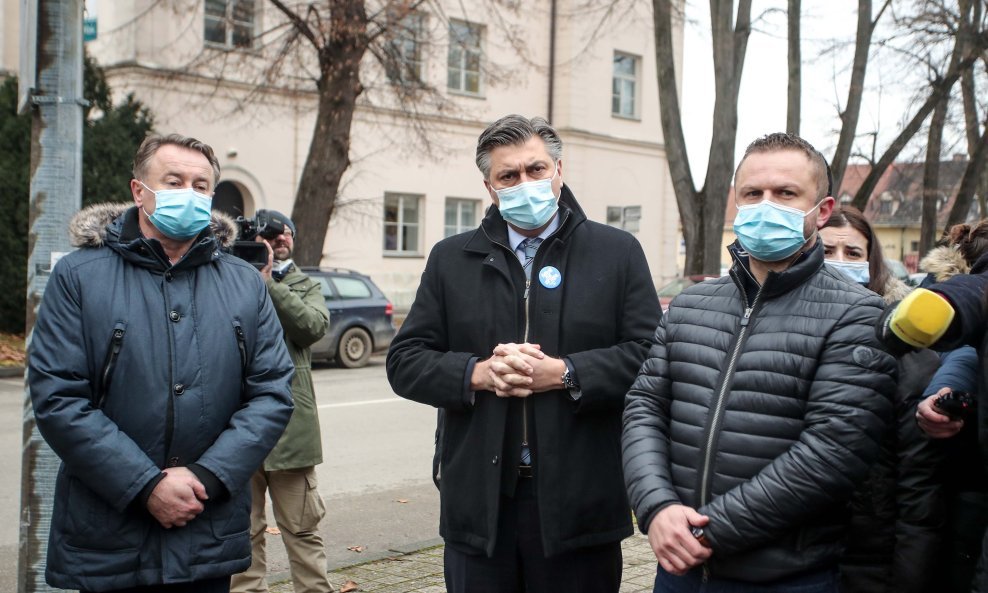 Ivo Žinić, Andrej Plenković