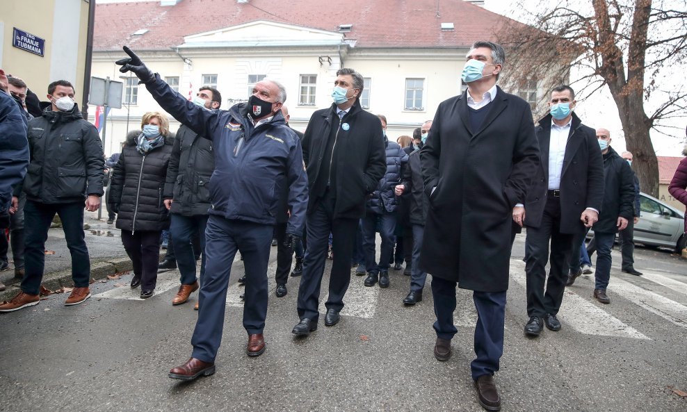 Darko Dumbović, Andrej Plenković, Zoran Milanović