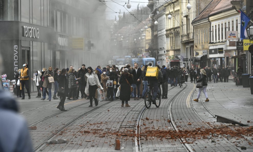 Potres u Zagrebu, ilustrativna fotografija