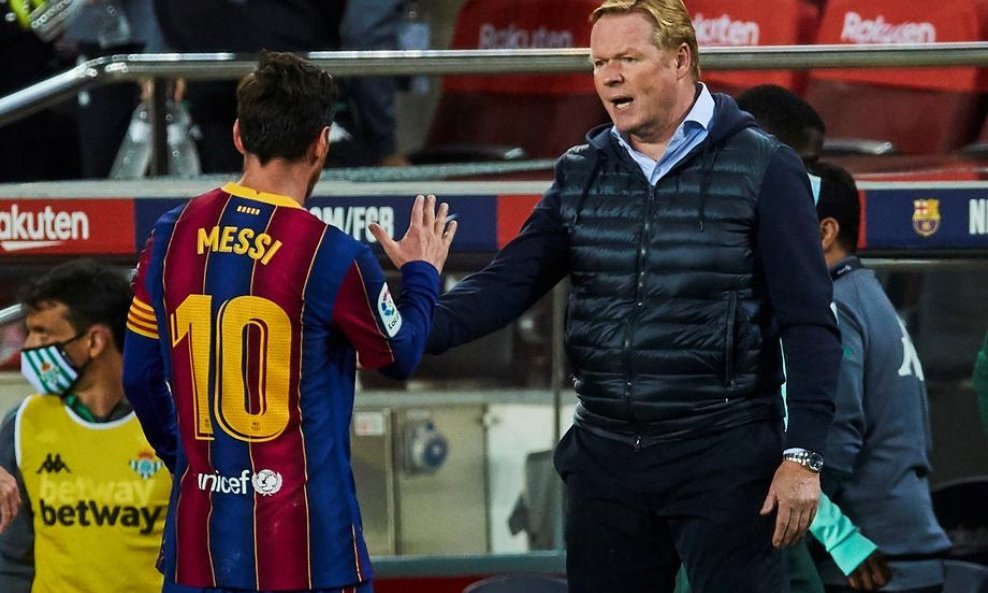 Ronald Koeman i Lionel Messi