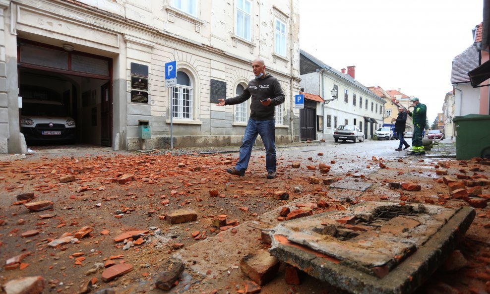 Šteta od potresa u Karlovcu