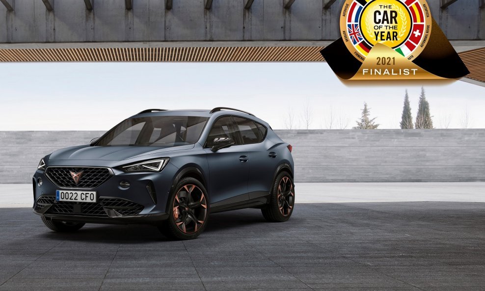 Cupra Formentor jedan je od sedam finalista za prestižnu nagradu Car of the Year 2021