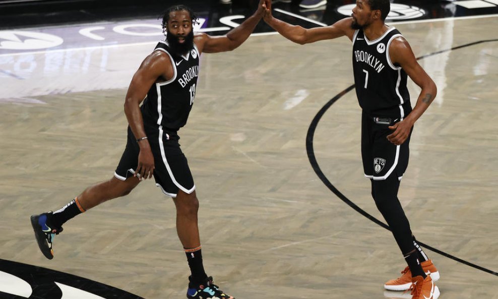 James Harden i Kevin Durant (Brooklyn Nets)