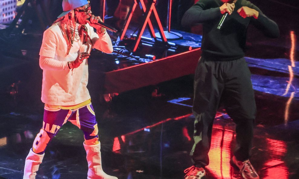 Lil Wayne (lijevo) i Chance the Rapper