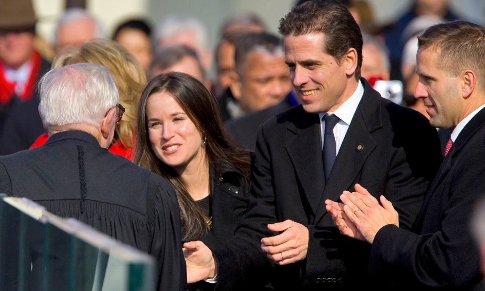 Ashley, Hunter i Beau Biden