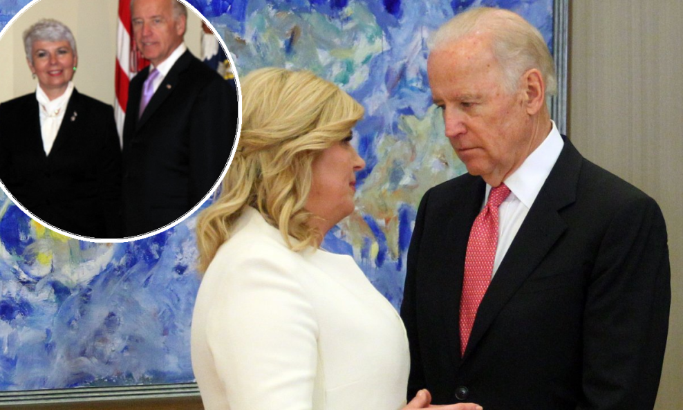 Kosor i Biden (u krugu) te Grabar Kitarović i Biden u Zagrebu 2015.