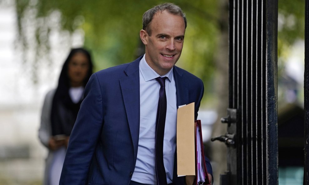 Šef britanske diplomacije Dominic Raab