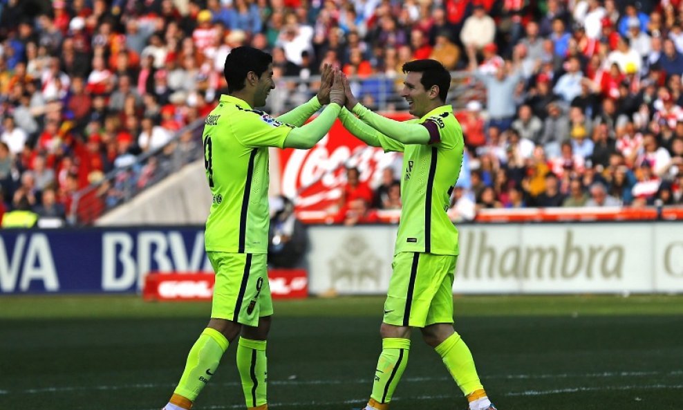 Luis Saurez i Lionel Messi