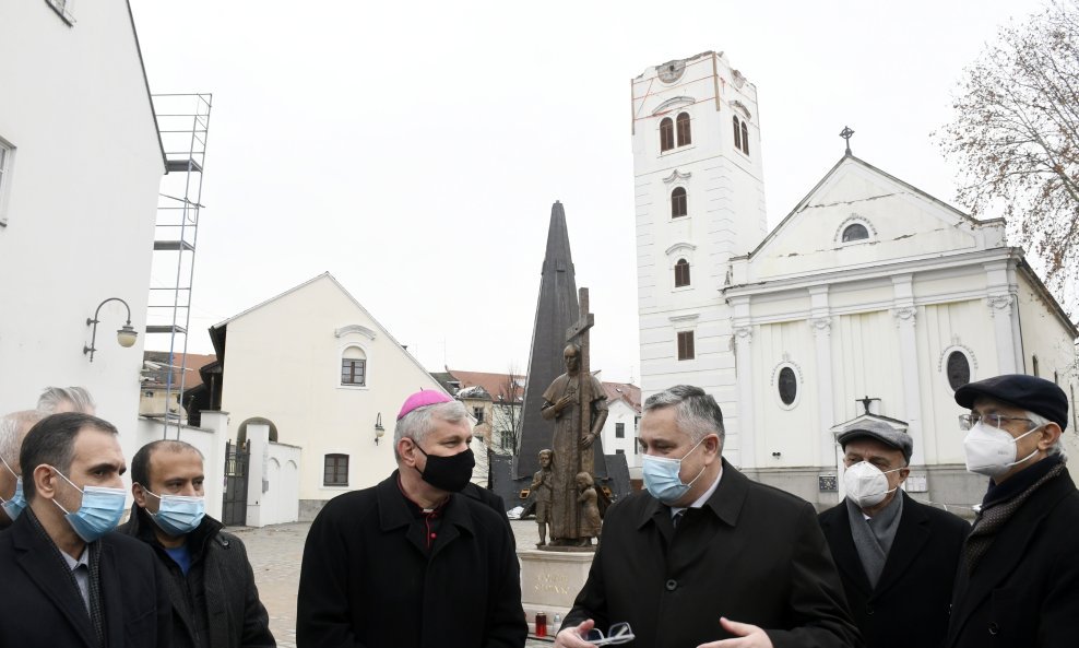 Izaslanstvo Mešihata Islamske zajednice u Hrvatskoj u obilasku Siska