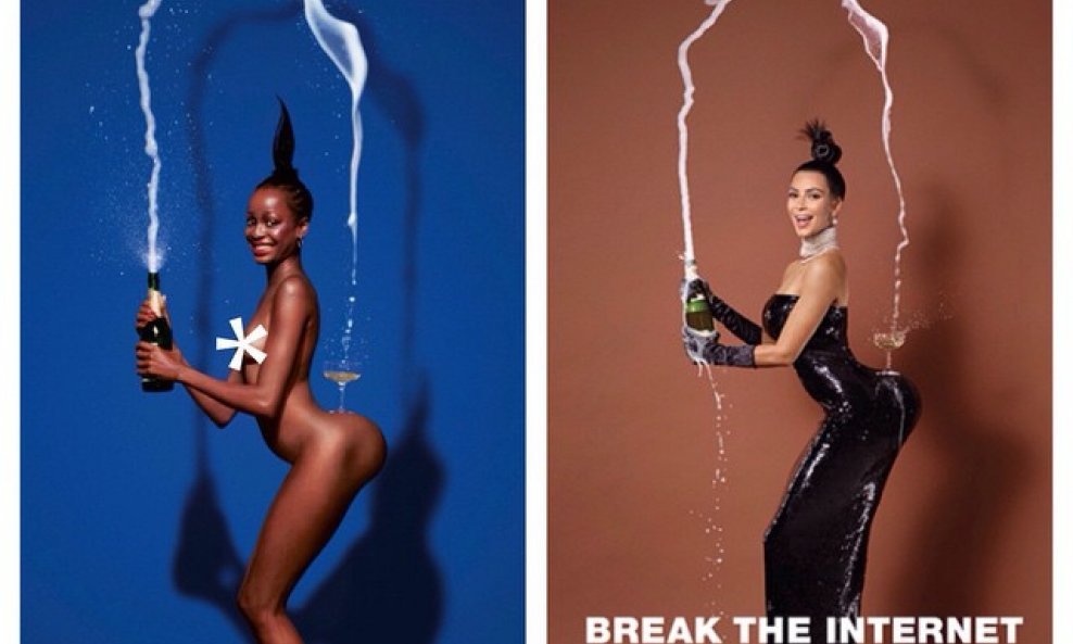 Grace Jones i Kim Kardashian