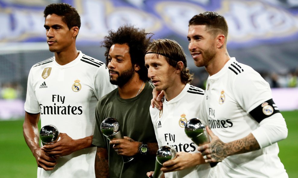 Varane, Marcelo, Modrić i Ramos