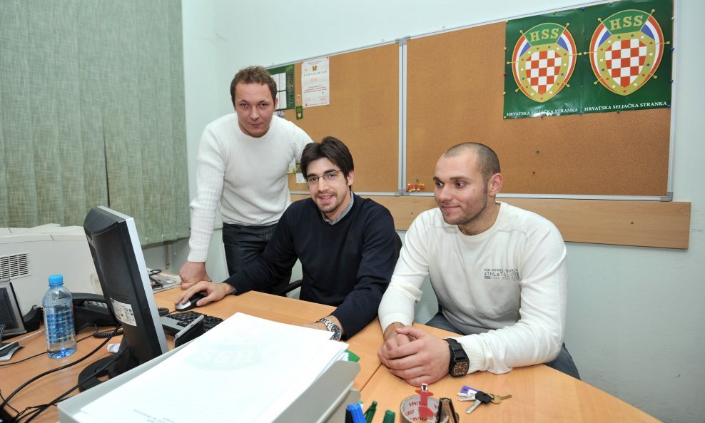 Dean Friščić, Mateo Ivanac i Matej Orešković