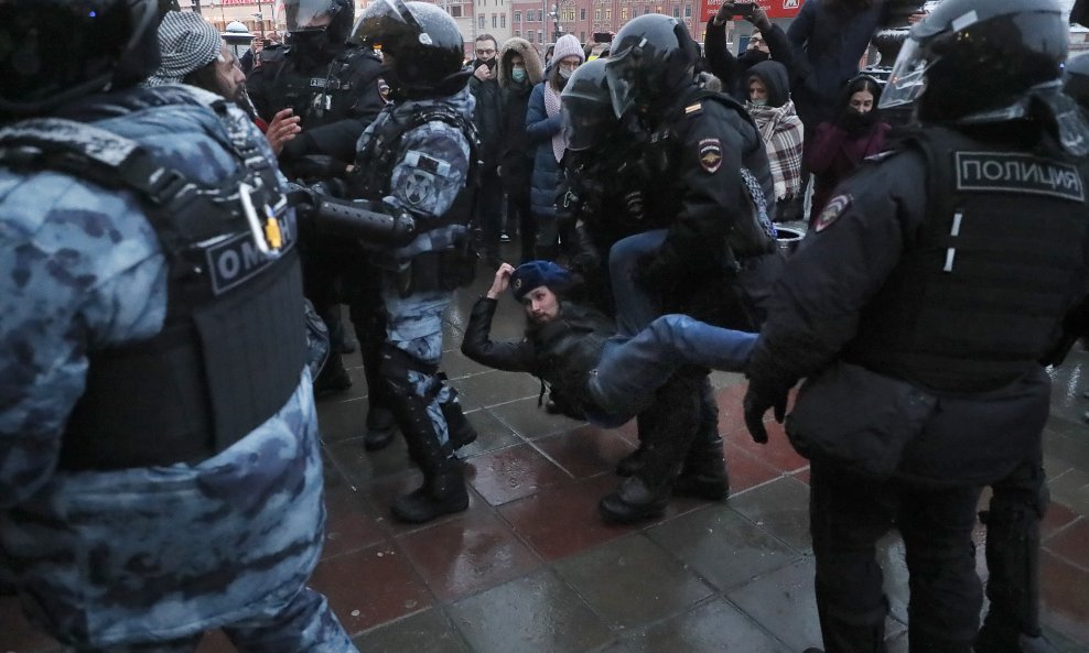 Prosvjedi u Rusiji