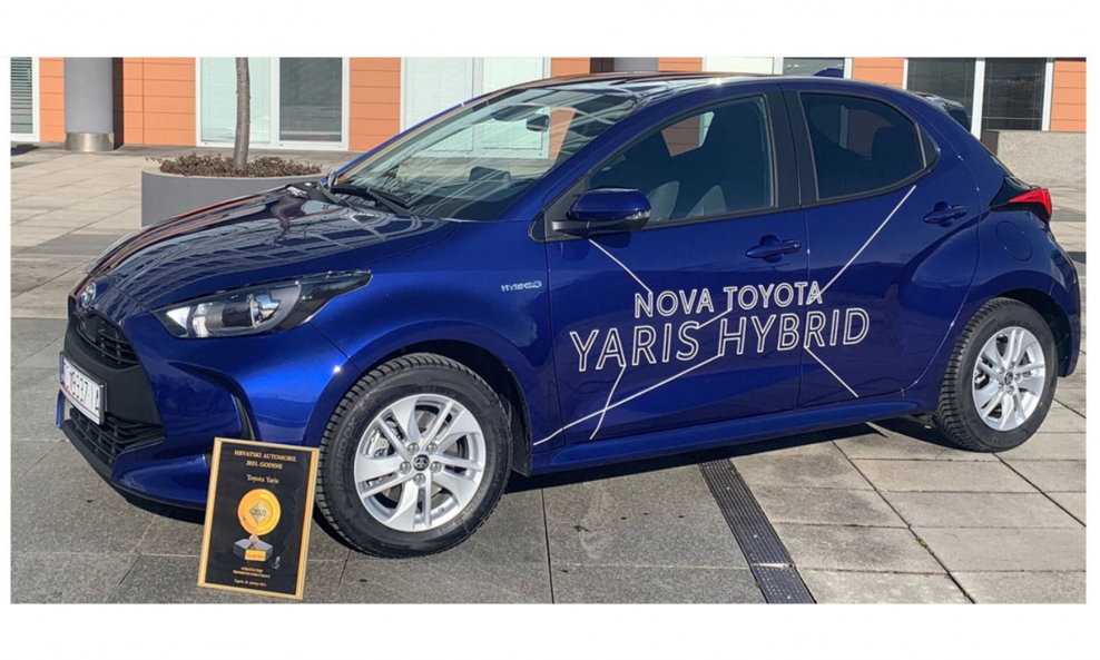 Toyota Yaris osvojila glavnu nagradu Zlatni kotač 2021