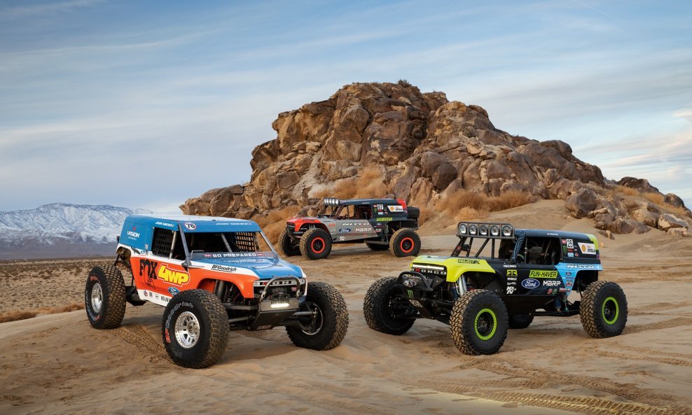 Ford Bronco serije 4400 klase ULTRA4 Unlimited za ekstremno off-road natjecanje King of Hammers 2021