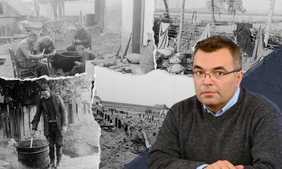 Ustaški logor Jasenovac nakon ulaska partizana; povjesničar Bojan Dimitrijević