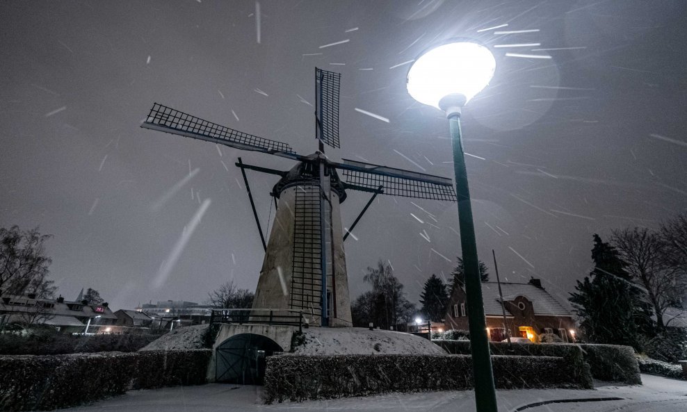 Snježna oluja u Nizozemskoj
