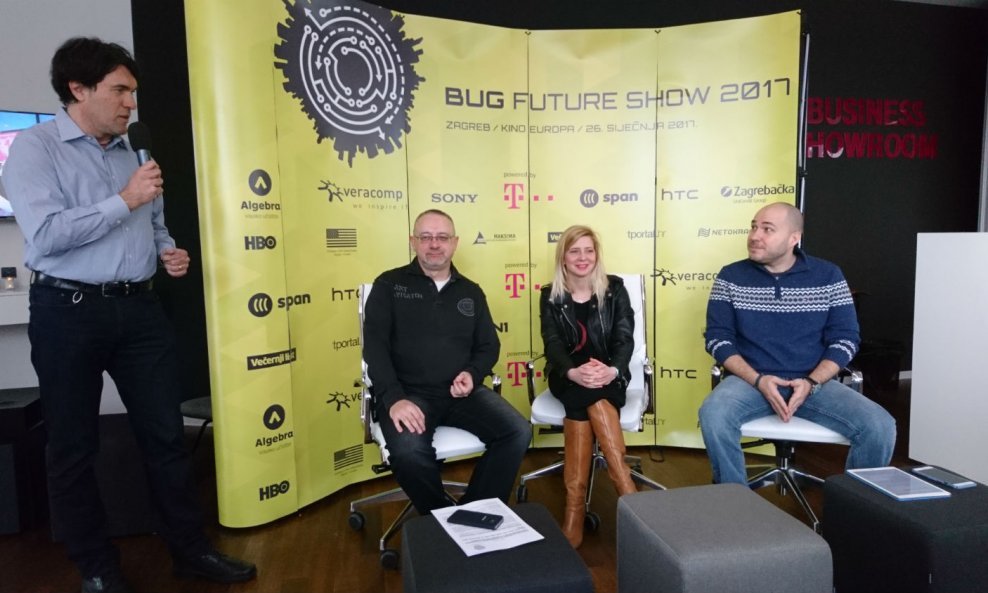 Bojan Mušćet, Miro Rosandić, Nina Išek Međugorac i Dragan Petric