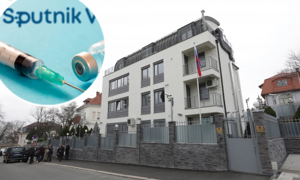 Rusko veleposlanstvo u Zagrebu, rusko cjepivo Sputnik V