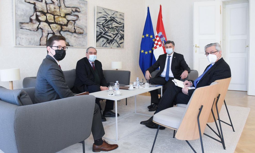 Andrej Plenković u petak se sastao s ruskim veleposlanikom Andrejem Nesterenkom