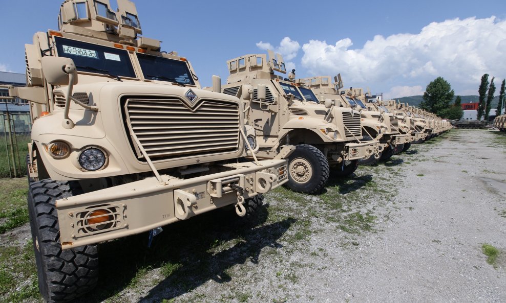 Oklopna vozila MRAP iz američke donacije