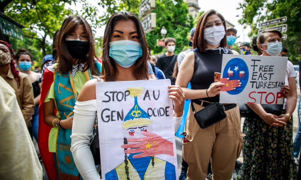 Protesti Ujgura, ilustrativna fotografiija