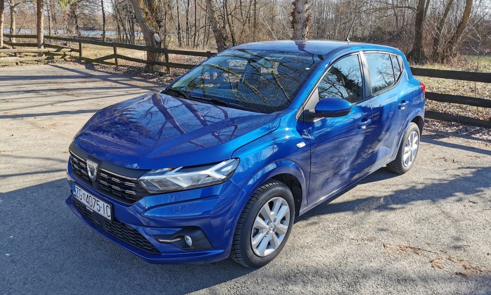 Dacia Sandero Comfort 1.0 ECO-G 100 je naš ovotjedni testni model