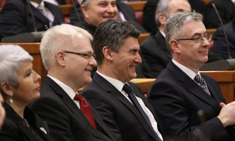 Zoran Milanović, Ivo Josipović i Jadranka Kosor