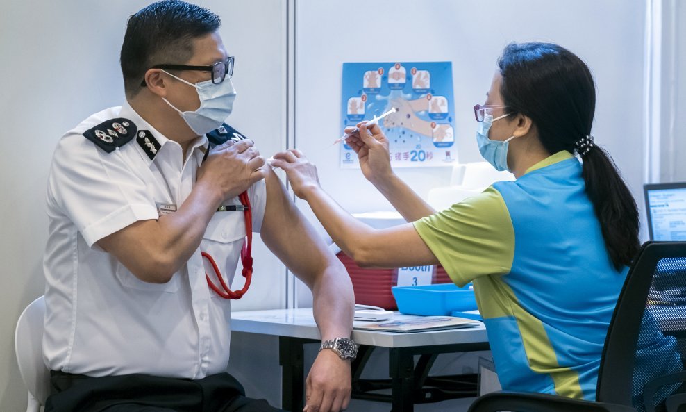 Cijepljenje u Hong Kongu