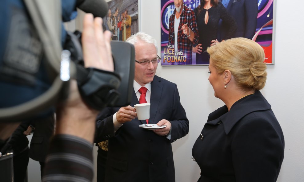 Ivo Josipović i Kolinda Grabar Kitarović Nova TV