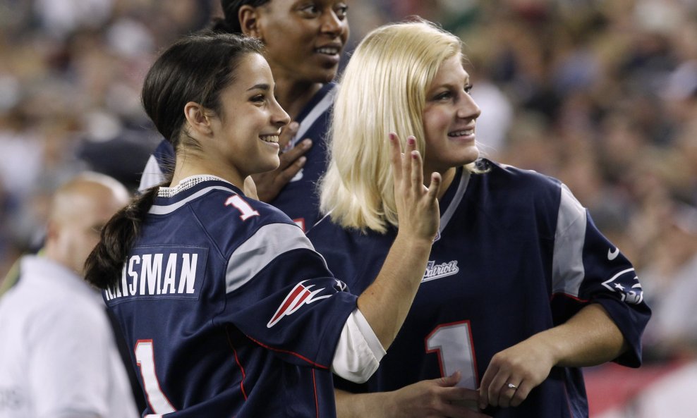 Aly Raisman, Asjha Jones i Kayla Harrison