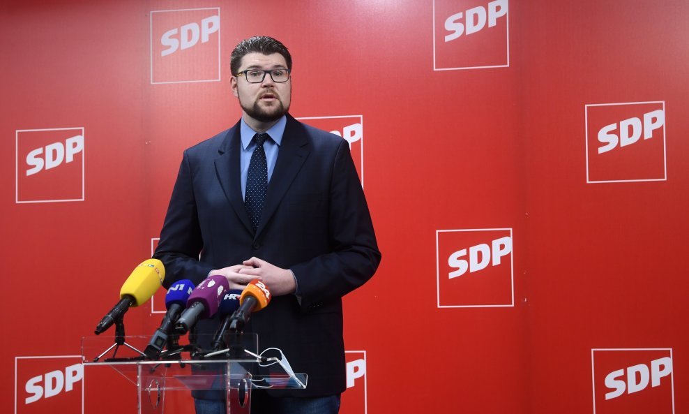 Peđa Grbin, predsjednik SDP-a