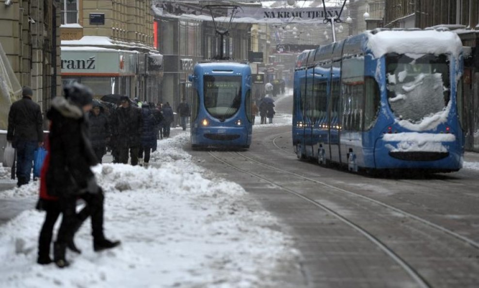 Zima u Zagrebu