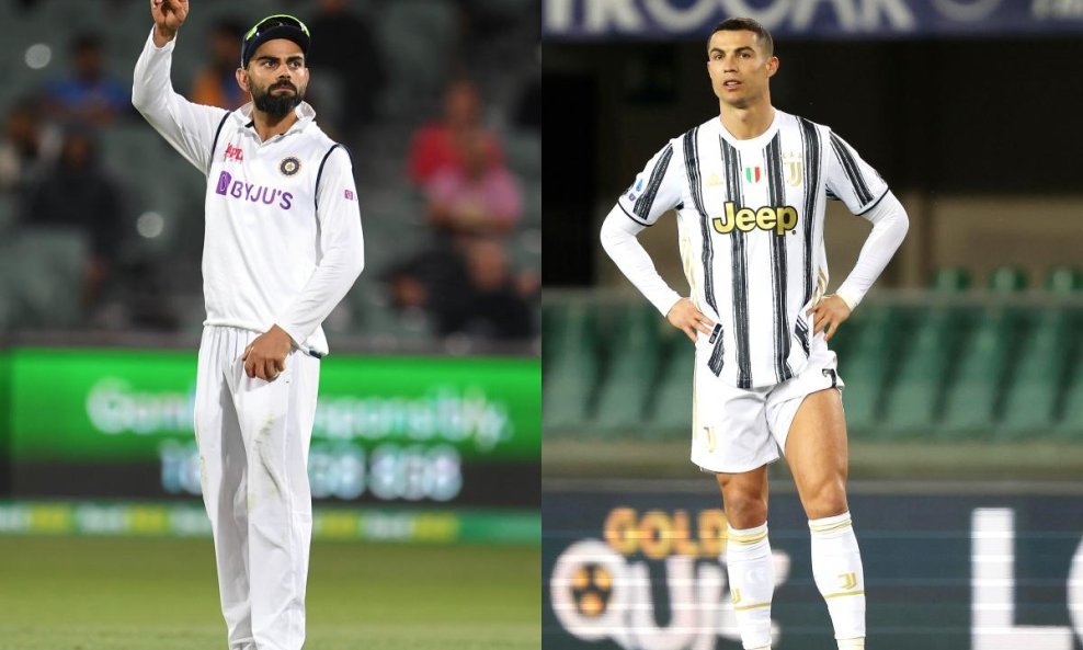 Virat Kohli i Cristiano Ronaldo