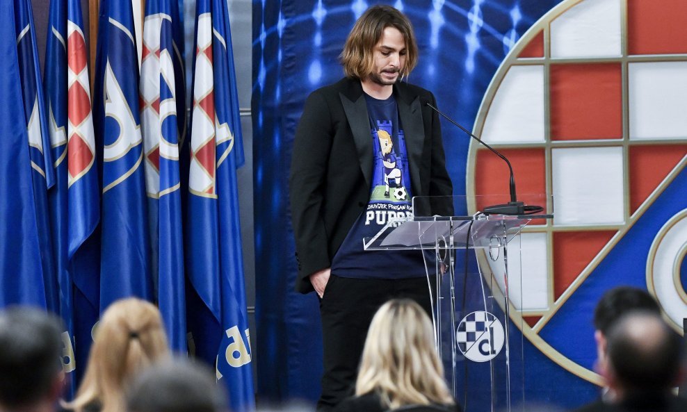 Niko Kranjčar tijekom govora na komemoraciji