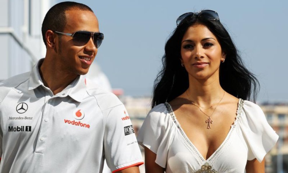 Lewis Hamilton, Nicole Scherzinger 2010