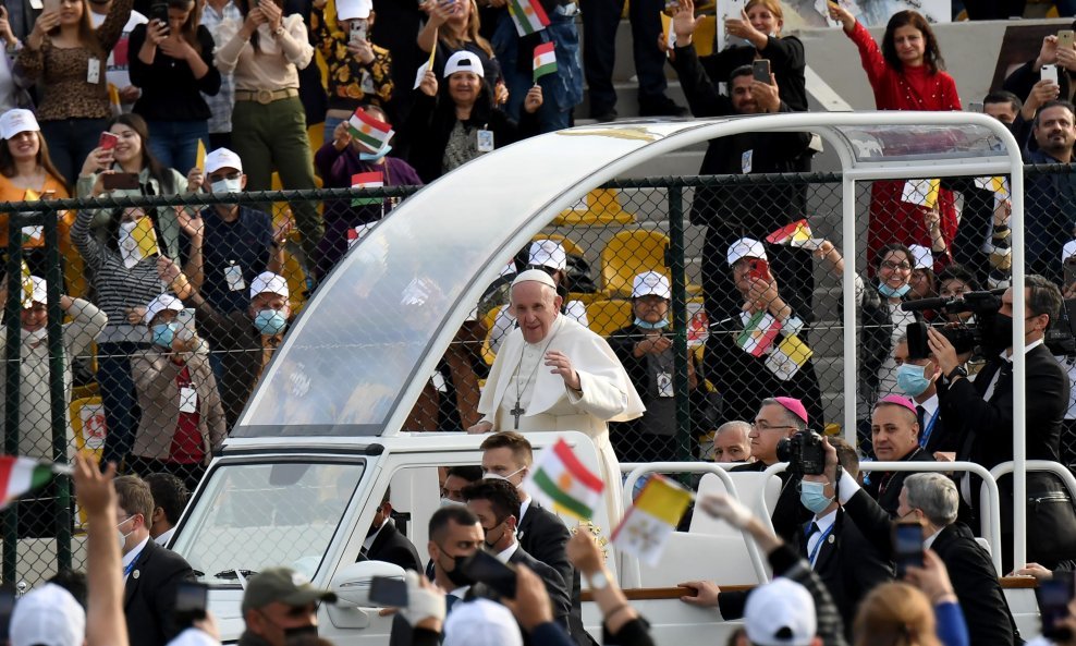 Papa Franjo u Erbilu, Irak