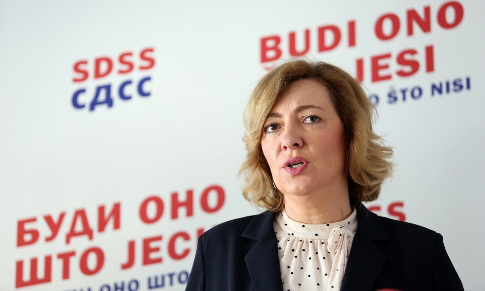Dragana Jeckov, saborska zastupnica SDSS-a