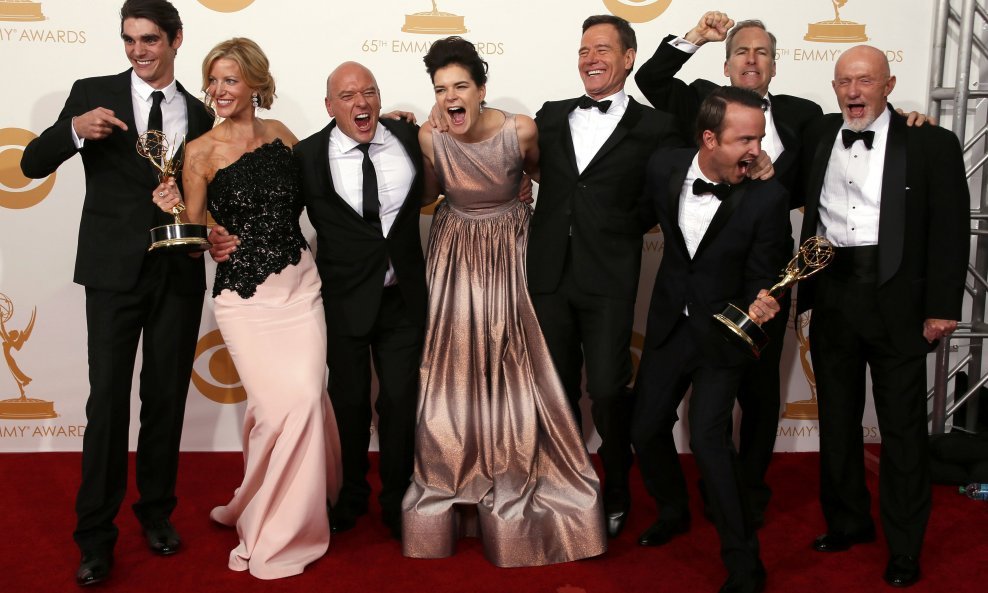 Ekipa serije 'Breaking Bad' na Emmyjima