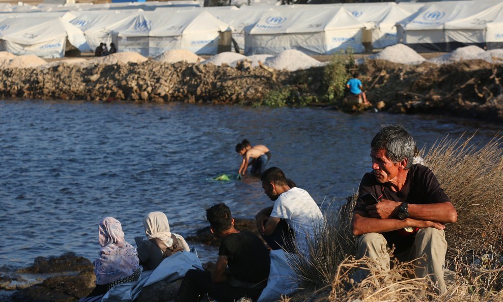 Izbjeglice na Lesbosu