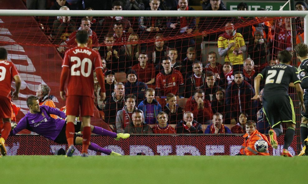 Liverpool Middlesbrough nogometni penal