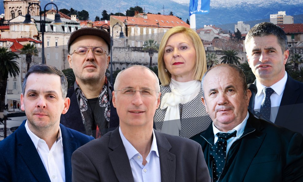 Ante Franić, Siniša Vuco, Ivica Puljak, Branka Ramljak, Vice Mihanović i Željko Kerum
