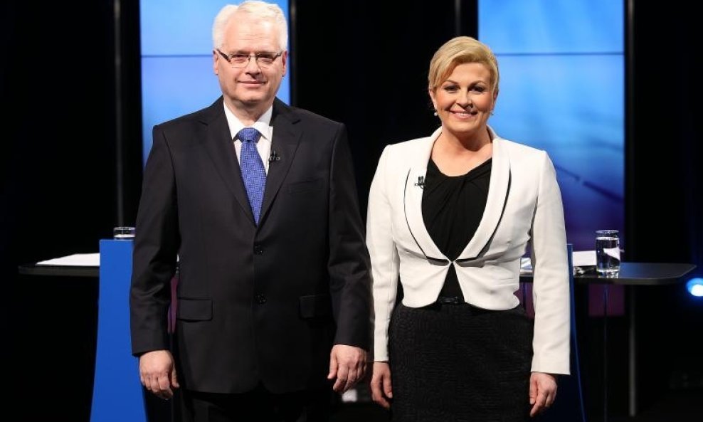 Ivo Josipović i Kolinda Grabar Kitarović